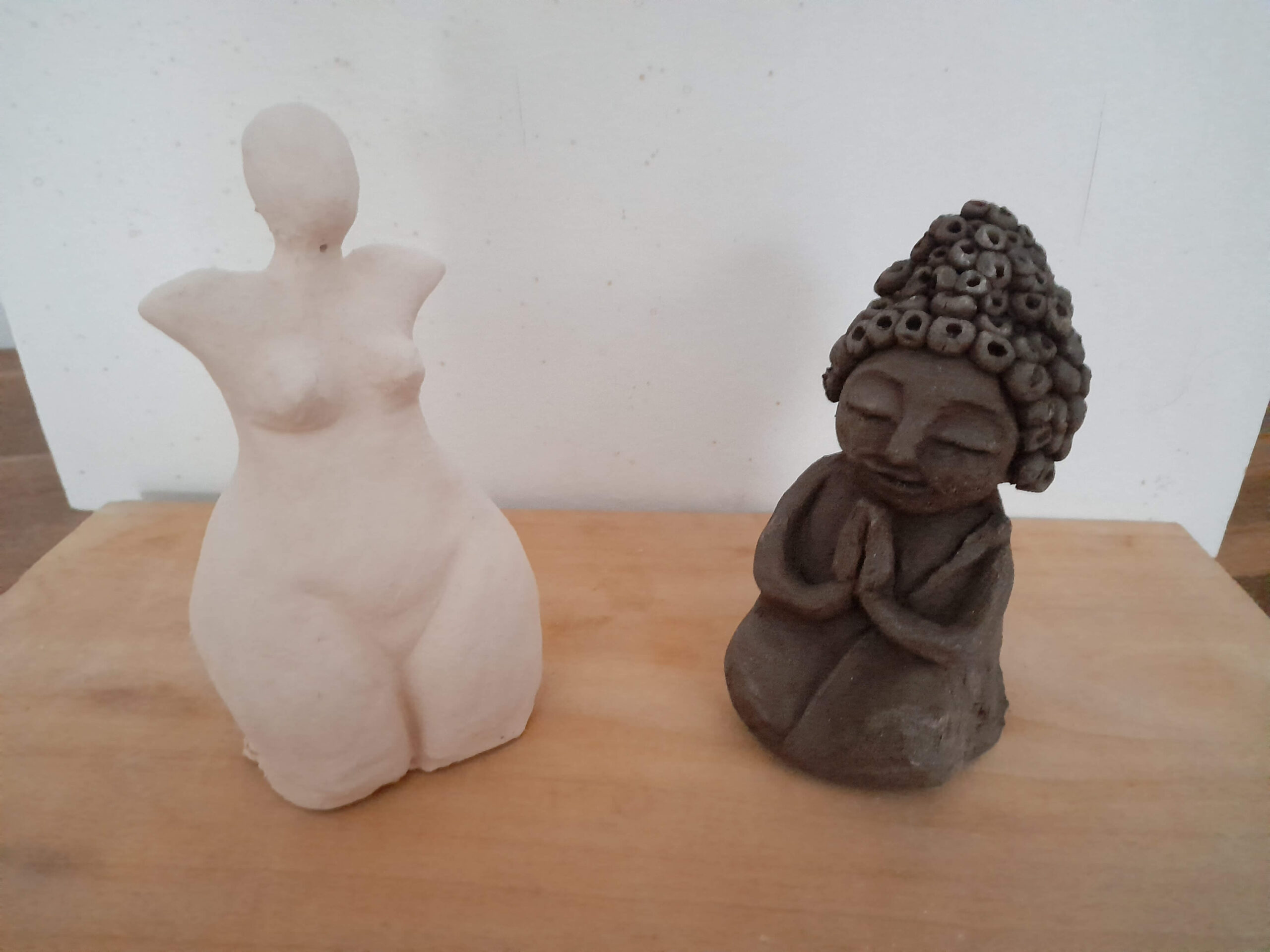 bouddha et femme nue